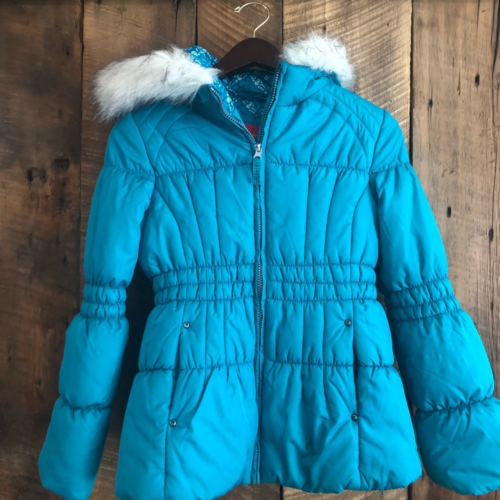 Girls puffy winter coat